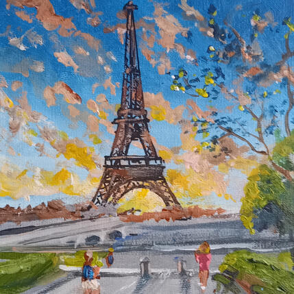 Gemälde La Tour Eiffel  von Degabriel Véronique | Gemälde