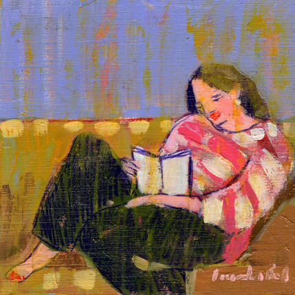 Painting L’après-midi m’a paru si court by Ral Lourdes | Painting