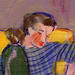 Painting Maintenant, je comprends ce que tu me disais by Ral Lourdes | Painting Figurative Life style Acrylic