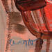 Painting Ce que nous seuls savons by Ral Lourdes | Painting Figurative Life style Wood Acrylic