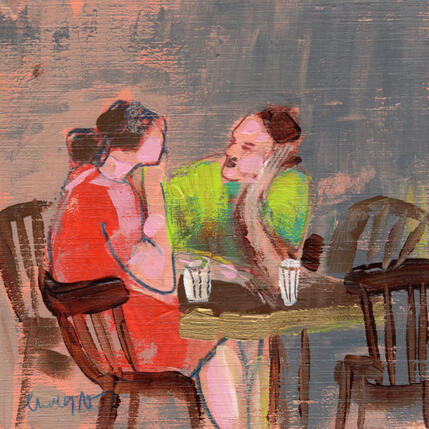 Painting Ce que nous seuls savons by Ral Lourdes | Painting