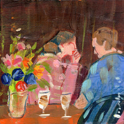 Painting Pour que l’après-midi ne finisse pas by Ral Lourdes | Painting