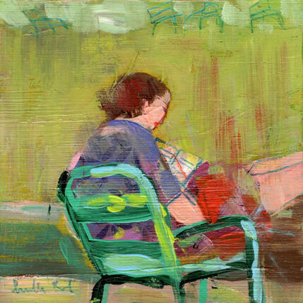 Painting Avant que tu arrives by Ral Lourdes | Painting