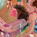 Painting Ne rangeons pas tout de suite by Ral Lourdes | Painting Figurative Life style Acrylic
