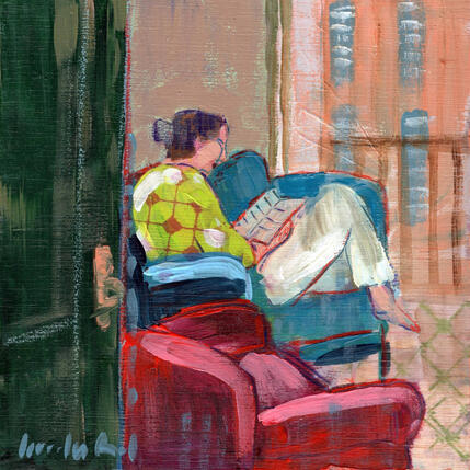 Painting On peut encore attendre avant de sortir by Ral Lourdes | Painting