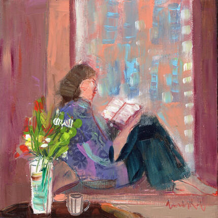 Painting Le calme qui me manquait by Ral Lourdes | Painting