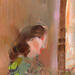 Painting Un moment rien qu’à moi by Ral Lourdes | Painting Figurative Life style Acrylic