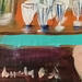 Painting Les conversations qui nous attendent by Ral Lourdes | Painting Figurative Life style Wood Acrylic