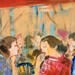Painting Au milieu de tout ce monde, toi by Ral Lourdes | Painting Figurative Life style Acrylic