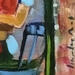 Painting Au milieu de tout ce monde, toi by Ral Lourdes | Painting Figurative Life style Acrylic