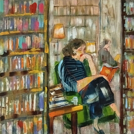 Painting L’endroit où je me retrouve by Ral Lourdes | Painting