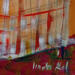 Painting Un moment parmi les livres by Ral Lourdes | Painting Figurative Life style Acrylic