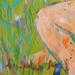 Painting Le silence qui me tient compagnie by Ral Lourdes | Painting Figurative Life style Acrylic
