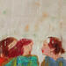 Painting Quand l’après-midi s’étire by Ral Lourdes | Painting Figurative Life style Acrylic