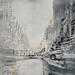 Peinture La Seine par Levesque Emmanuelle | Tableau Huile