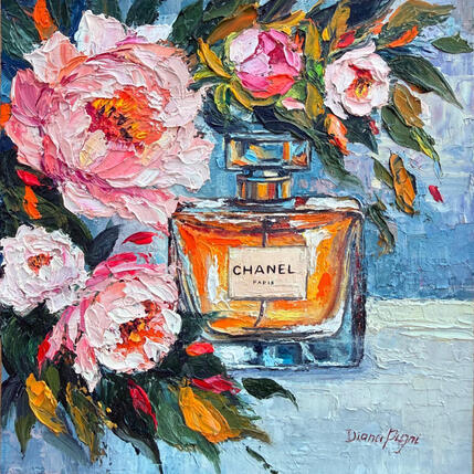 Painting The Scent of Peonies by Pigni Diana | Painting Impressionism Oil Life style, Pop icons, Still-life