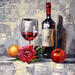 Peinture Simple Pleasures par Pigni Diana | Tableau Impressionnisme Scènes de vie Natures mortes Minimaliste Huile