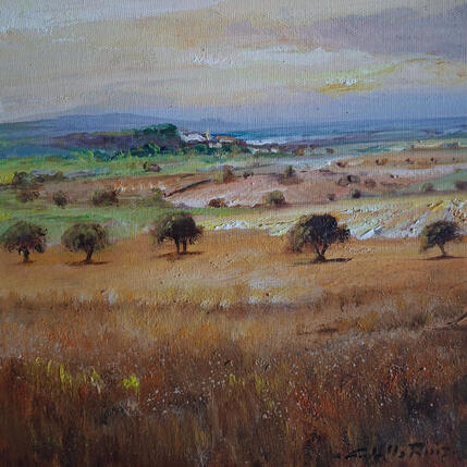 Painting El mar al fondo by Cabello Ruiz Jose | Painting