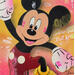 Painting Mickey Mouse by Lemoine Mael | Painting Pop-art Pop icons Graffiti Acrylic