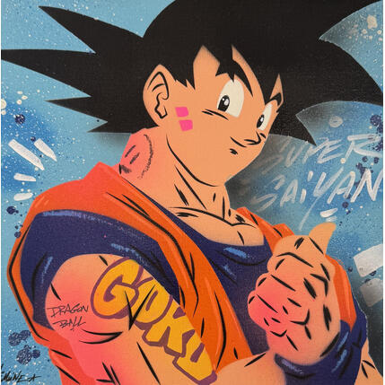 Painting San Goku by Lemoine Mael | Painting