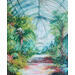 Peinture Jardin exotique par Levesque Emmanuelle | Tableau