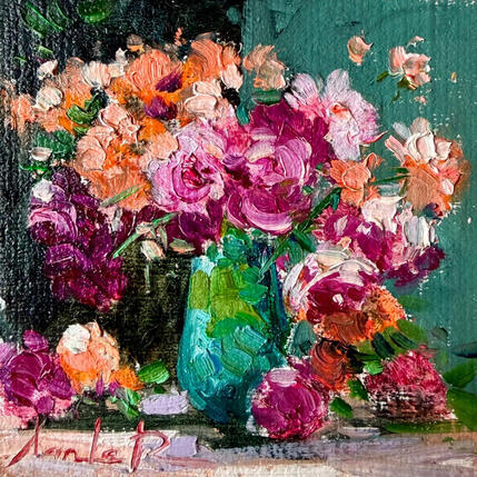 Gemälde Vibrant Floral Still Life von Xanlar | Gemälde