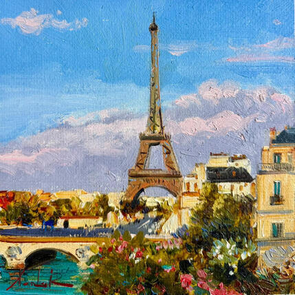 Gemälde Paris Garden View von Xanlar | Gemälde