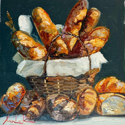 Gemälde Morning Bread von Xanlar | Gemälde