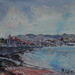 Peinture Getxo par Fuensanta R. Urien | Tableau Impressionnisme Marine Huile