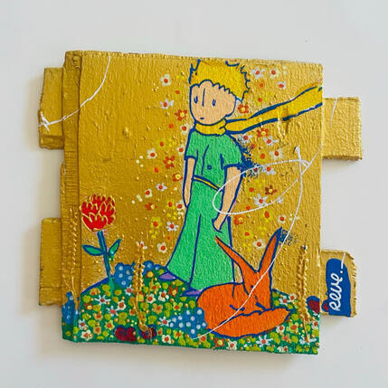 Painting Apprivoise-moi by Revel | Painting Pop-art Pop icons