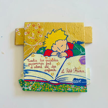 Painting Enfant by Revel | Painting Pop-art Pop icons