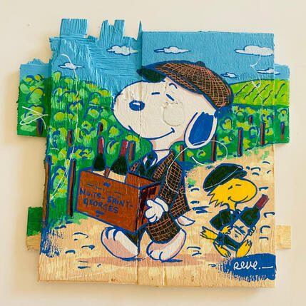 Painting Nuit-St- Georges by Revel | Painting Pop-art Pop icons