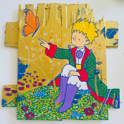 Gemälde Le jardin des rêves von Revel | Gemälde Pop-Art Pop-Ikonen