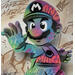 Painting Mario beige by Lemoine Mael | Painting Pop-art Pop icons Graffiti Acrylic