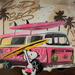 Painting Snoopy surf by Lemoine Mael | Painting Pop-art Pop icons Graffiti Acrylic