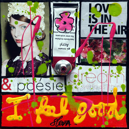 Painting I feel good ! by Costa Sophie | Painting