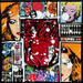 Peinture POP COKE (Debbie) par Costa Sophie | Tableau Pop-art Icones Pop Acrylique Collage Upcycling