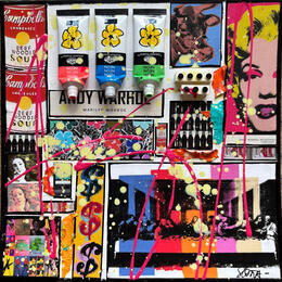 Peinture Tribute to Andy par Costa Sophie | Tableau