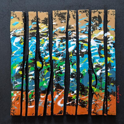 Painting Bc13 bord de mer by Langeron Luc | Painting
