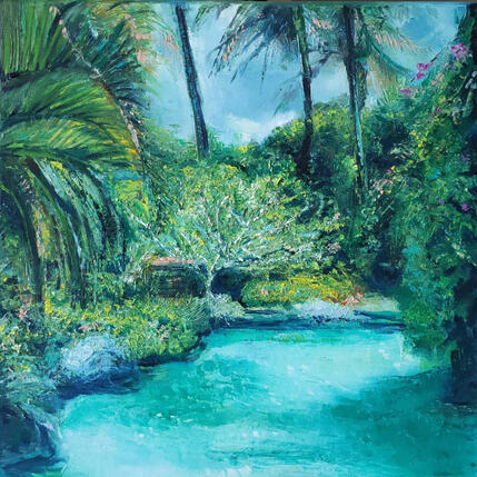 Peinture Voyage en polynésie par Levesque Emmanuelle | Tableau