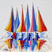 Gemälde Reflets salés et colorés von Fonteyne David | Gemälde Figurativ Acryl