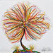 Gemälde Ton arbre, passionnement von Fonteyne David | Gemälde Figurativ Acryl
