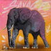 Painting Eléphant by Lemoine Mael | Painting Pop-art Pop icons Graffiti Acrylic