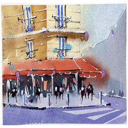Painting Un café, serveur ! by Bailly Kévin  | Painting