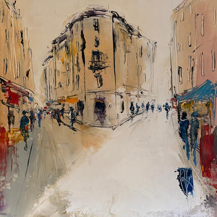 Peinture A la croisée par Raffin Christian | Tableau