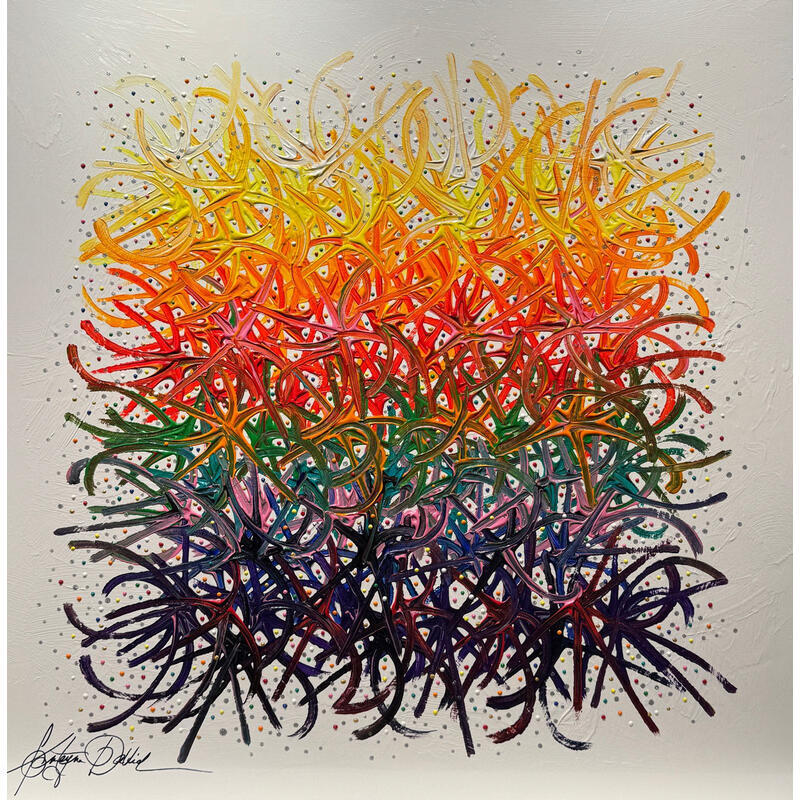 Painting Le souffle d'une vie by Fonteyne David | Painting Figurative Acrylic