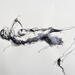 Gemälde Solène von Sahuc François | Gemälde Figurativ Akt Minimalistisch Acryl Tinte