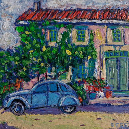 Gemälde La petite voiture von Berez | Gemälde