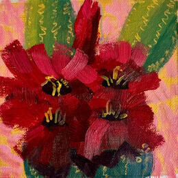 Painting Thorny Sisters by O'Donnell Karen | Painting