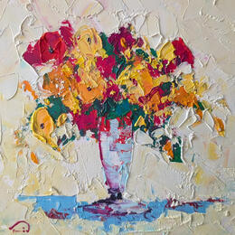 Painting Fleurs Sauvages by Tomàs | Painting